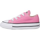 Converse - Chuck Taylor All Star Kids - Lage Sneakers - Donkerroze - Canvas