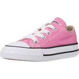 Converse - Chuck Taylor All Star Kids - Lage Sneakers - Donkerroze - Canvas