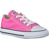 Converse - Chuck Taylor All Star Kids - Lage Sneakers - Donkerroze - Canvas