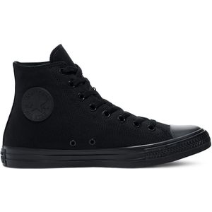 Converse Chuck Taylor All Star Sneakers Hoog Unisex - Black Monochrome - Maat 37