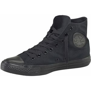 Converse Chuck Taylor All Star Sneakers Hoog Unisex - Black Monochrome - Maat 44