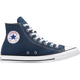 Sneakers - Hoog - Color-Blocking - Leer/Textiel - Contrasterende Inserts