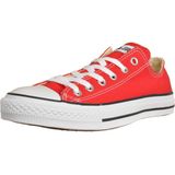 Converse All Star Ox Canvas Sneakers, wit, Rood