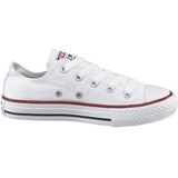 Chuck Taylor All Star Core Canvas Ox CONVERSE. Canvas materiaal. Maten 28. Wit kleur