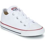 Chuck Taylor All Star Core Canvas Ox CONVERSE. Canvas materiaal. Maten 22. Wit kleur