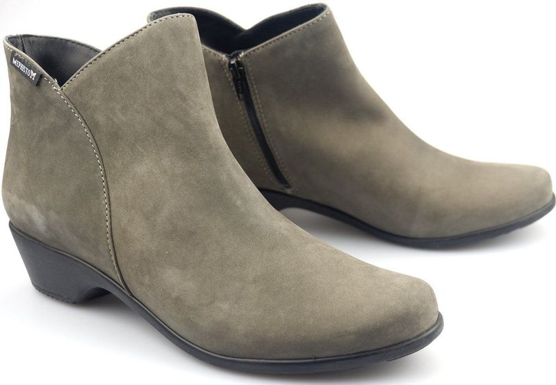 Mephisto Rosa - dames laars - grijs - maat 36 (EU) 3.5 (UK)