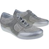 Mephisto Jacinte - dames veterschoen - zilver - maat 42 (EU) 8 (UK)