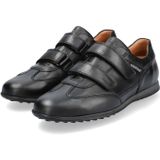 Mephisto - Lorens - Heren Sneaker - Zwart - Leer - Klittenband