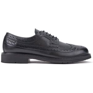 Mephisto Matthew - Heren Veterschoen - Zwart - Leer