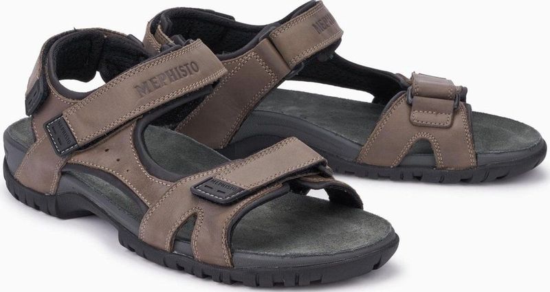 Mephisto Brice - heren sandaal - zwart