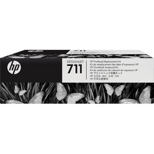 HP 711 (C1Q10A) schwarz, cyan, magenta, gelb Druckkopf