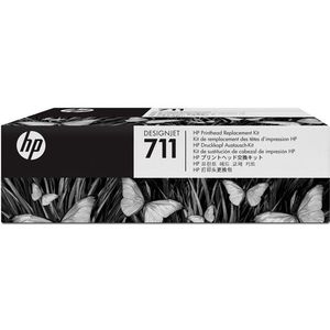 HP Printkop 711 Origineel Zwart, Cyaan, Magenta, Geel C1Q10A