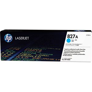 Original HP CF301A / 827A Toner cyan