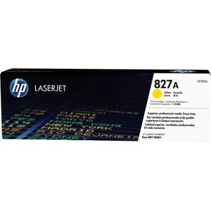 HP 827A Yellow Original LaserJet Toner Cartridge tonercartridge 1 stuk(s) Origineel Geel