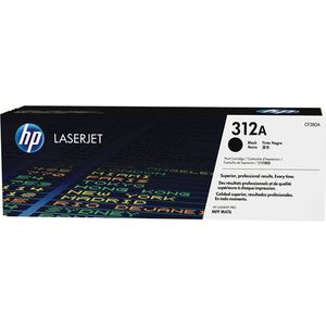 HP 312A Black Original LaserJet Toner Cartridge tonercartridge 1 stuk(s) Origineel Zwart