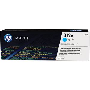 HP 312A - Originele LaserJet Tonercartridge - Cyaan - Standaard Capaciteit
