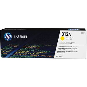 HP 312A Yellow Original LaserJet Toner Cartridge tonercartridge 1 stuk(s) Origineel Geel