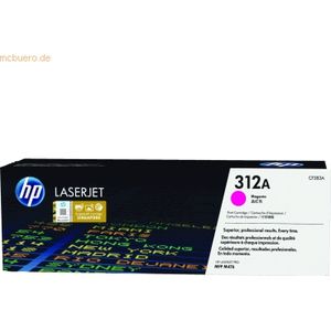 HP 312A Magenta Original LaserJet Toner Cartridge tonercartridge 1 stuk(s) Origineel