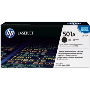 HP 501A (Q6470A) toner zwart (origineel)