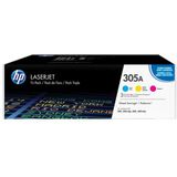 HP 305A 3-pack (Opruiming 3 x 1-pack (los) kleur (CF370AM) - Toners - Origineel