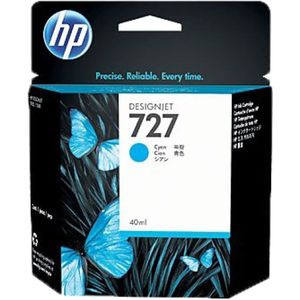 HP 727 inktcartridge 1 stuk(s) Origineel Cyaan