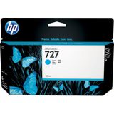HP 727 (B3P19A) inktcartridge cyaan hoge capaciteit (origineel)
