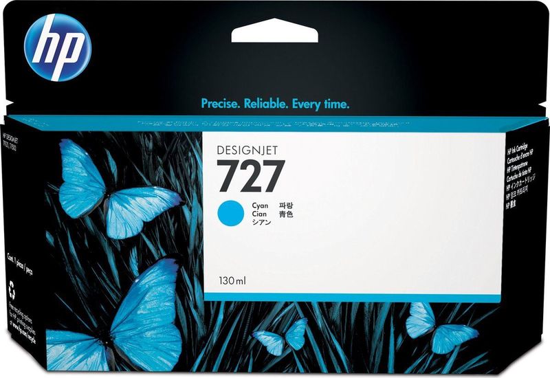 HP 727 130-ml Cyan DesignJet Ink Cartridge printkop