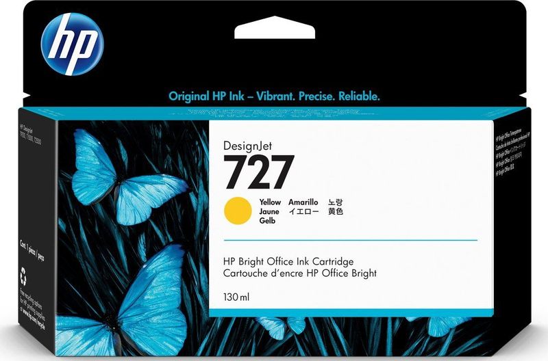 HP 727 130-ml Yellow DesignJet Ink Cartridge printkop