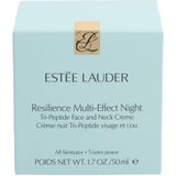 Estée Lauder Resilience Multi-Effect Night Tri-Peptide Face and Neck Creme Lifting Nachtcrème voor Gezicht en Hals 50 ml