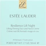 Estée Lauder Resilience Multi-Effect Night Tri-Peptide Face and Neck Creme - 50 ml - nachtcrème