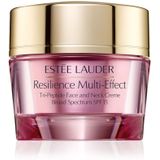 Estée Lauder Resilience Multi-Effect Tri-Peptide Face and Neck Creme SPF 15 intensief voedende crème voor Normale tot Gemengde Huid SPF 15 50 ml