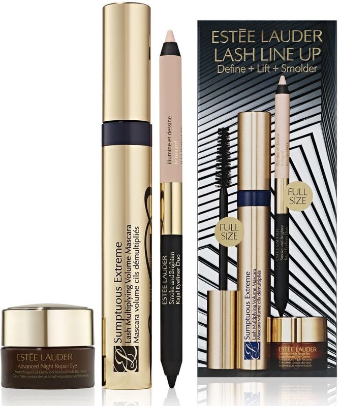 Estée Lauder - Sumptuous Evergreen Set - Mascara - Extreme Black - Inclusief Eyeliner Duo