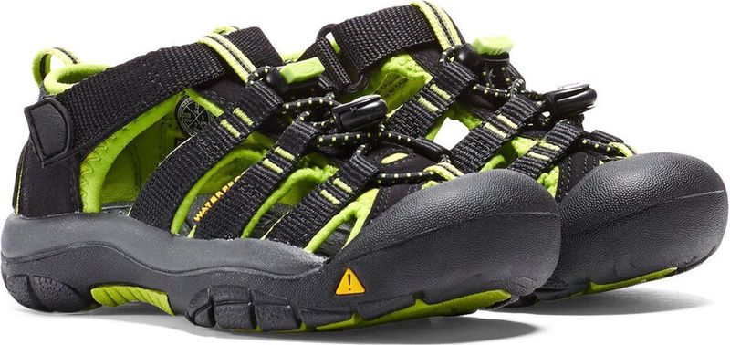 Keen Sandalen - Unisex - zwart lime groen