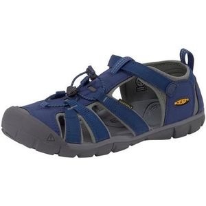 Keen Seacamp II Older Kids Sandalen Blue Depths/Gargoyle | Blauw | Polyester | Maat 39 | K1010096