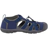 Keen Seacamp II Older Kids Sandalen Blue Depths/Gargoyle | Blauw | Polyester | Maat 36 | K1010096