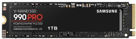 Samsung 990 PRO 1 TB M.2 PCI Express 4.0 NVMe V-NAND MLC