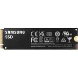 SAMSUNG Samsung 990 PRO 2TB, 3-bit MLC V-NAND, M.2 (2280), NVMe 2.0, R/W (Max) 7.450MB/s/6.900MB/s, 1.400K/1.550K IOPS, 1200TBW, 5 jaar garantie
