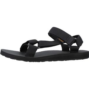 Teva Originele universele stedelijke sandalen met open teen voor heren, Zwart Zwart Blk, 44.5 EU