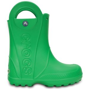 Crocs Handle It Rain Boot uniseks-kind Boot,Grass Green,25/26 EU