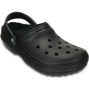 Sandaal Crocs Classic Lined Clog Black/Black-Schoenmaat 39 - 40