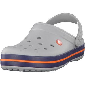 Crocs - Crocband Klompen - Unisex - Charcoal / Ocean - Croslite™ Materiaal