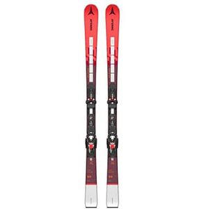 ATOMIC Redster S9 RVSK S + X 12 GW Ski's voor volwassenen, uniseks, rood/zilver/(meerkleurig), 155 cm