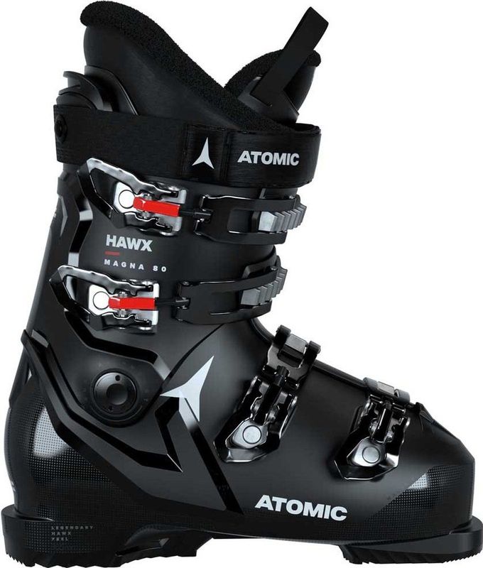 Atomic - Hawx Magna 80 - Skischoenen - Zwart - Ultieme Brede Pasvorm