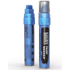 Liquitex 4610169 Professional Paint Acryl - Marker acrylverf, lichtecht - Brede punt - 8-15mm, Cobalt Turquoise