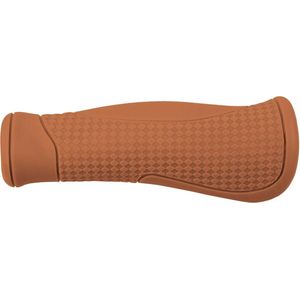 M-Wave Unisex - Cloud Base 2 Fietshandvat voor volwassenen, comfortabel en ergonomisch, goede grip, 130 mm lengte, bruin