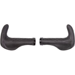 M-wave Handvatten Cloud Ergo Max Fix 140 Mm Zwart Per Paar