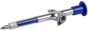 M-wave Vetspuit Grease Gun 17 X 2 Cm Aluminium Zilver/blauw