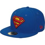 New Era Character Bas Superman Basic Cap 10862337, Mannen, Blauw, Pet, maat: 7 1/4