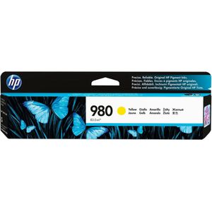 HP 980 Yellow Original Ink Cartridge inktcartridge 1 stuk(s) Origineel Normaal rendement Geel