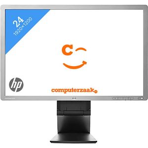 HP EliteDisplay E241i computer monitor 61 cm (24") 1920 x 1200 Pixels LED Zilver